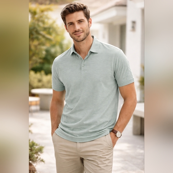 J. Crew Other - J.Crew Slim Fit Size XL Sage Green Polo Shirt Casual Classic Cotton Preppy